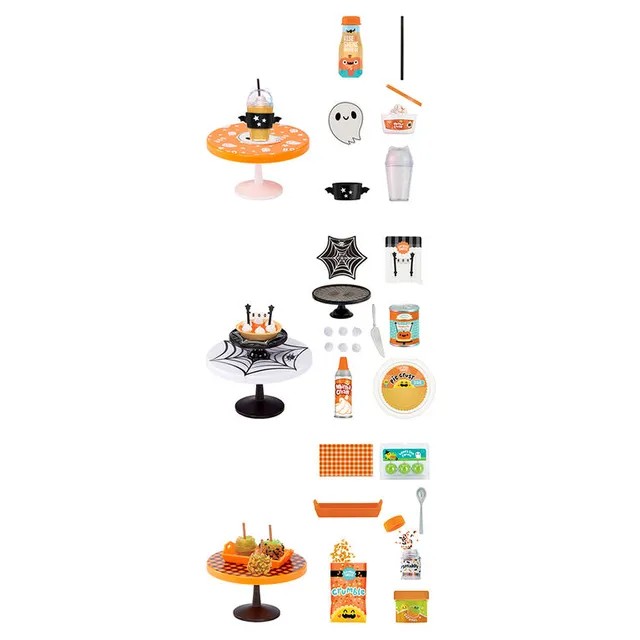 MGA's Miniverse Make It Mini Food Cafe Series 1 Minis - Complete Collection  (Pack of 24), Blind Packaging, DIY, Resin Play, Collect