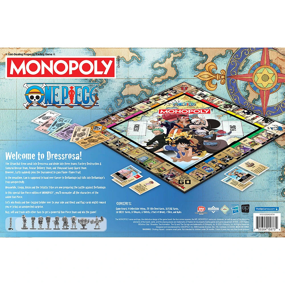 USAopoly MONOPOLY: One Piece - Édition anglaise