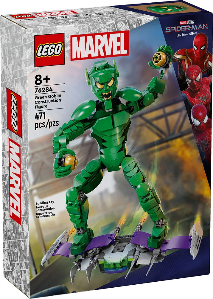 LEGO Marvel La figurine à construire du Bouffon Vert 76284