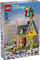 LEGO | Disney and Pixar 'Up' House 43217 Building Toy Set; Movie Gift for Kids and Fans Aged 9+ (598 Pieces)