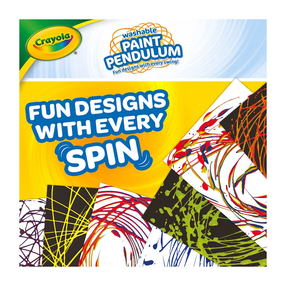 Crayola Washable Paint Pendulum