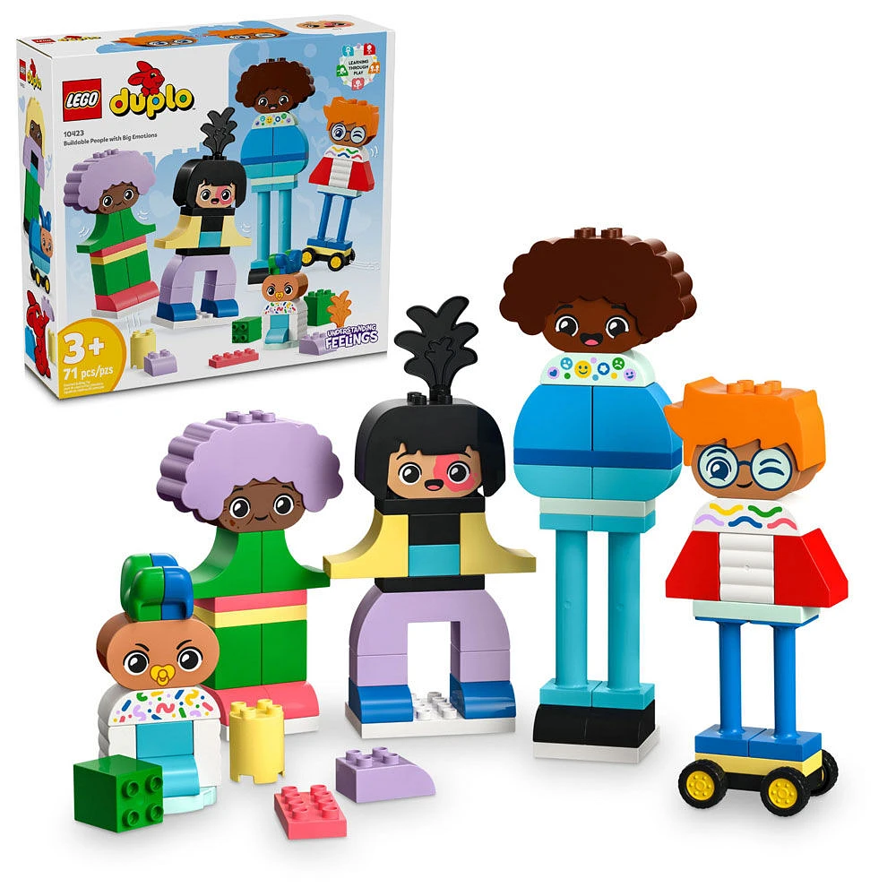 LEGO DUPLO Ma ville Des personnages à construire avec de grandes émotions 10423