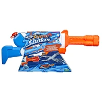 Nerf Super Soaker, blaster à eau Twister, tire 2 jets d'eau torsadés