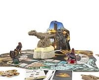 Jurassic World Dominion, Jeu de société sensoriel Stomp N' Smash sur le thème des dinosaures, avec sable Kinetic Sand