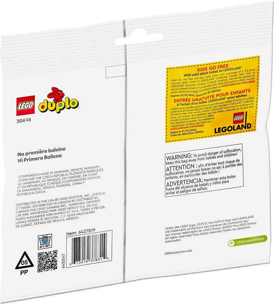 LEGO DUPLO La baleine 30648