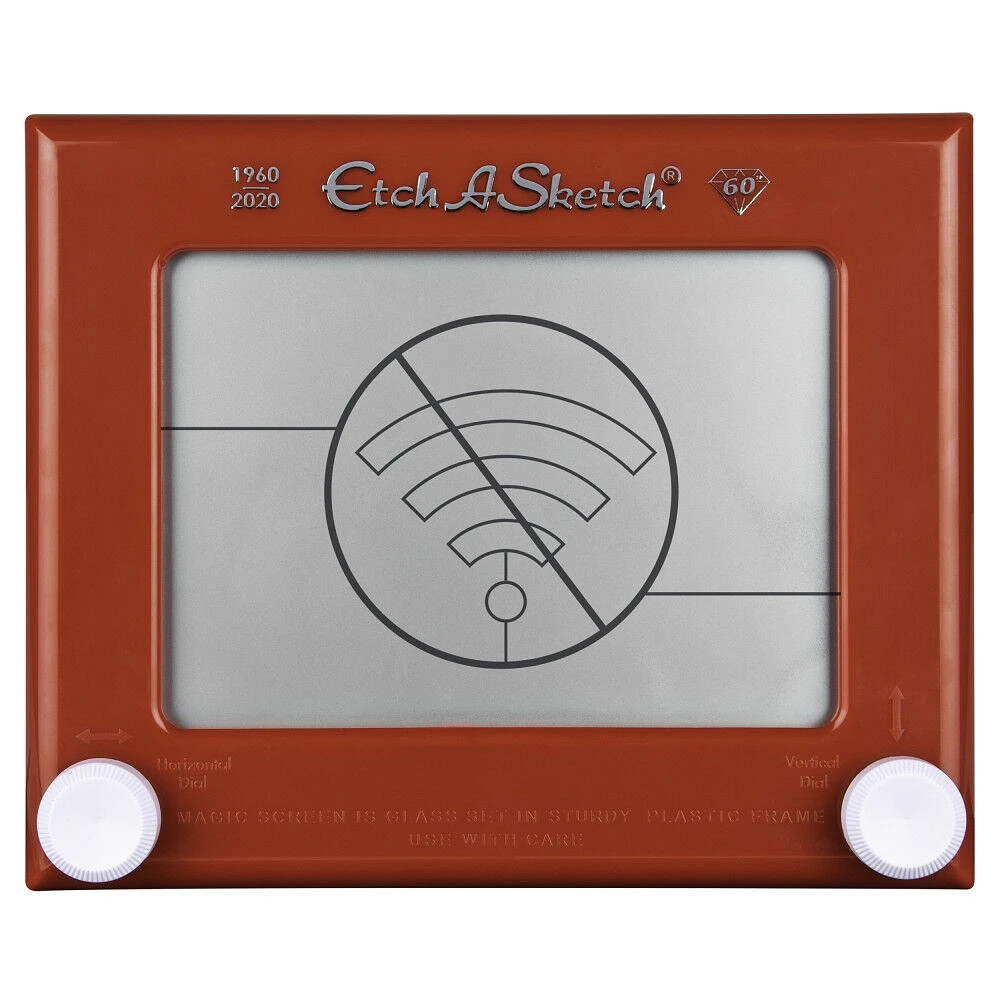 Etch A Sketch Classic, Drawing Toy with Magic Screen (Style May Vary)