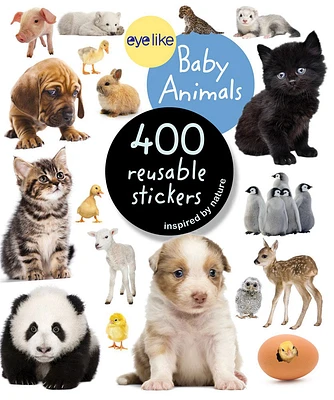 Eyelike Stickers: Baby Animals - Édition anglaise