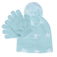 Frozen Hat And Glove Set Blue