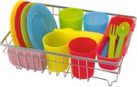 Melissa and Doug - Let's Play House! Wash & Dry Dish Set