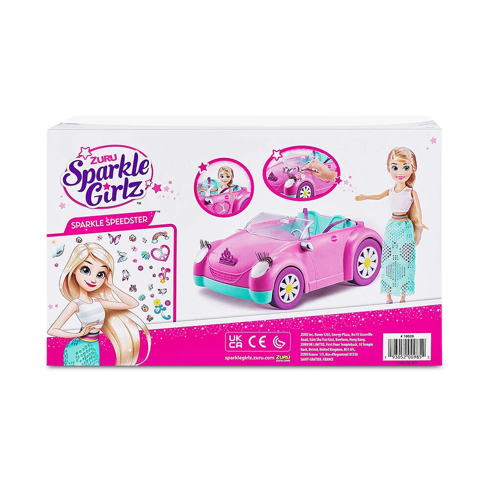 SPARKLE GIRLZ Poupée et sa voiture décapotable de Zuru