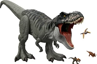 Jurassic World Rebirth Super Colossal Tyrannosaurus Rex Action Figure, T-Rex Dinosaur Movie Toy