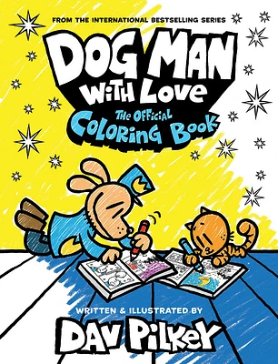 Dog Man with Love: The Official Coloring Book - English Edition