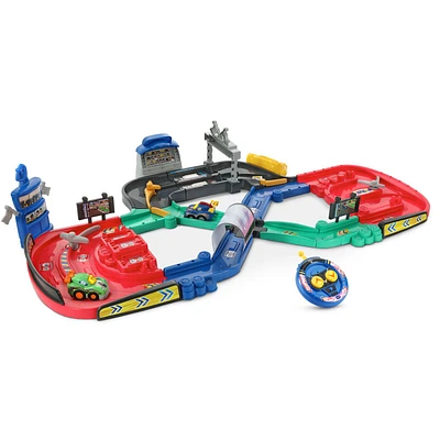 VTech Go! Go! Smart Wheels Checkered Flag Motorized Track Set - TRU Exclusive - English Edition