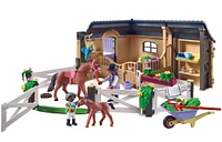 Playmobil - Etable et carrière pour chevaux