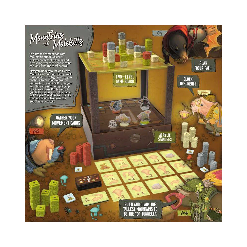 USAopoly Mountains Out Of Molehills Jeu De Plateau - Édition anglaise