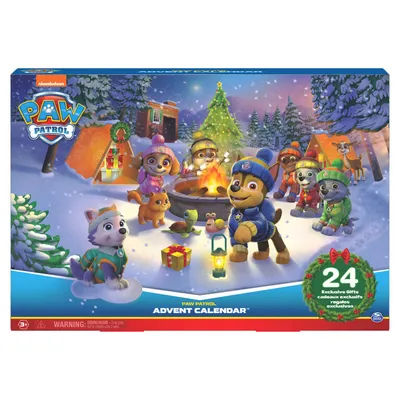 PAW Patrol: Advent Calendar with 24 Surprise Toys