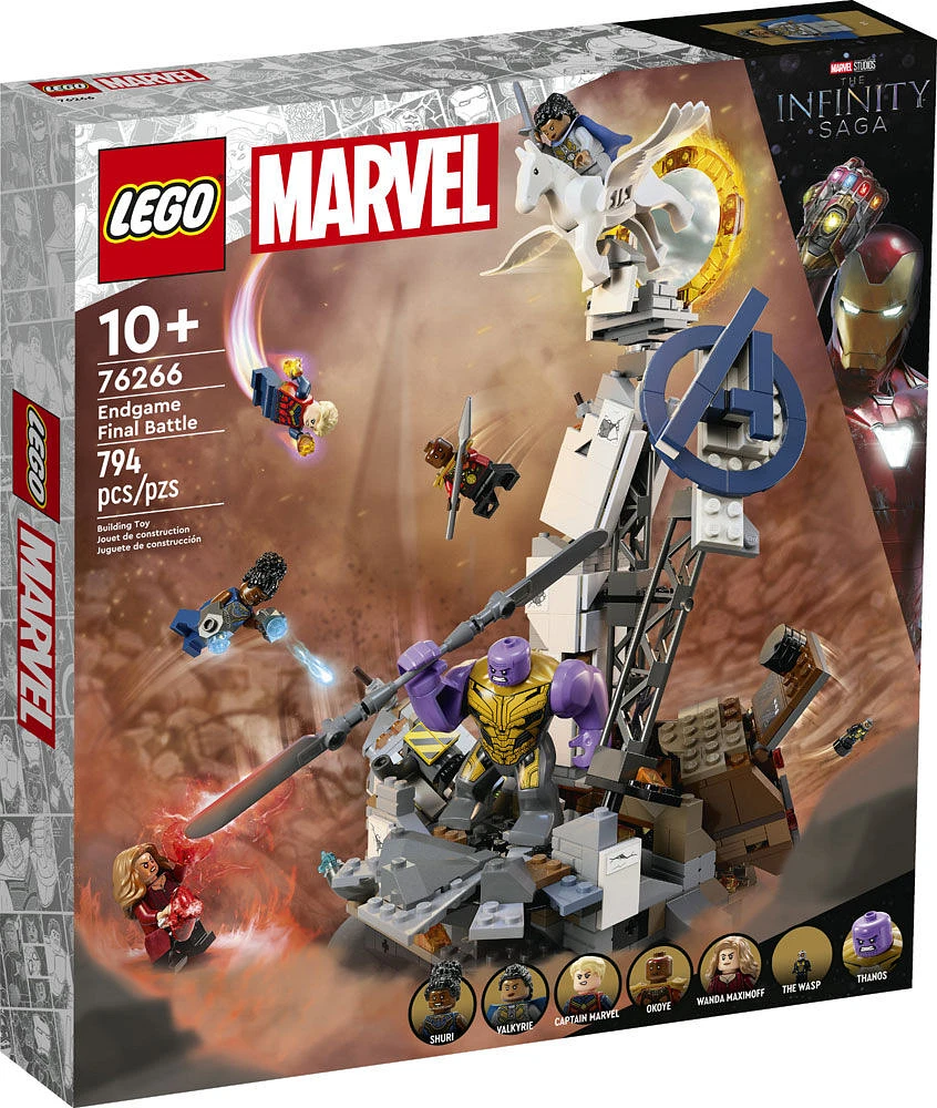 LEGO Marvel Endgame Final Battle 76266 Building Toy Set (794 Pieces)