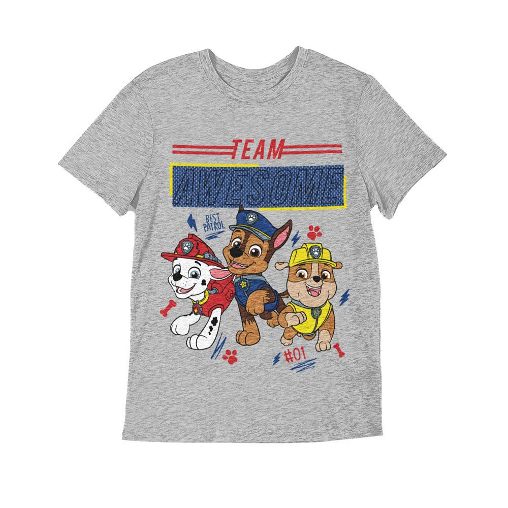 T-shirt à manches courtes Paw Patrol