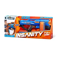 X-Shot Insanity Mad Mega Barrel (72 Darts) by ZURU