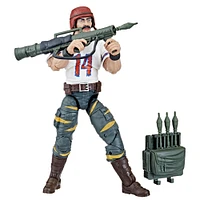 G.I. Joe Classified Series Tiger Force David L. "Bazooka" Katzenbogen Action Figure 54 Collectible Toy, Custom Package Art