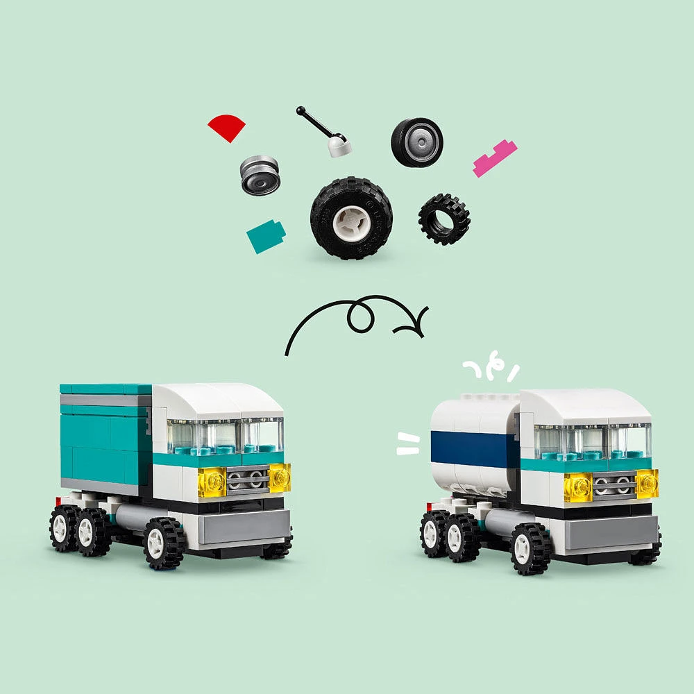 LEGO Classic Les véhicules créatifs; camions jouets, voitures jouets 11036