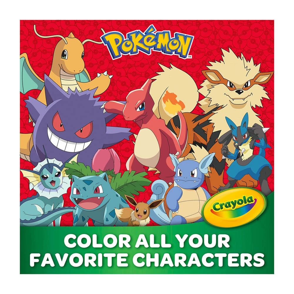 Crayola Giant Colouring Pages, Pokémon