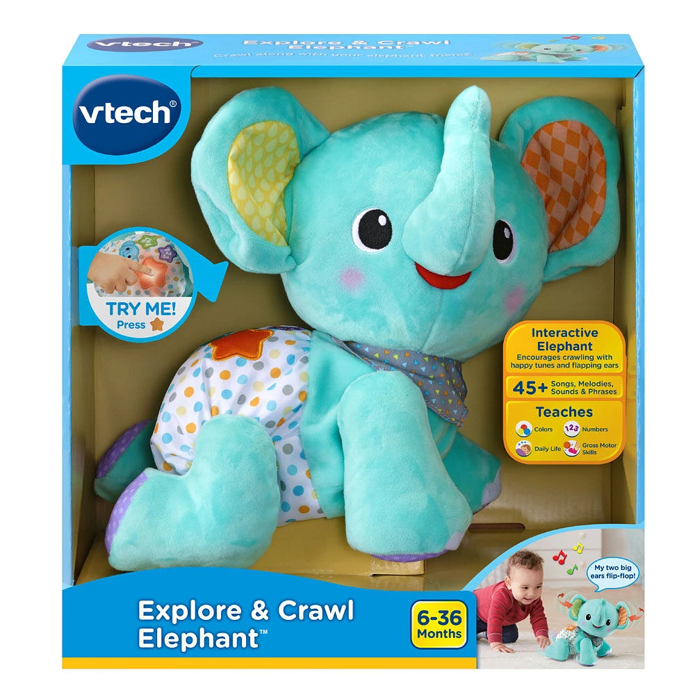 VTech Explore & Crawl Elephant - English Version