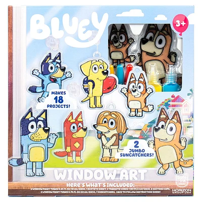 Bluey Window Art Creations - English Edition