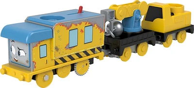 Thomas & Friends Wreck 'n Roll Carly the Crane Motorized Toy Train with Wrecking Ball for Kids