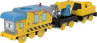 Thomas & Friends Wreck 'n Roll Carly the Crane Motorized Toy Train with Wrecking Ball for Kids