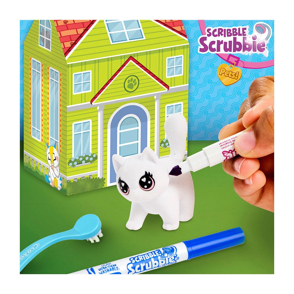 Crayola Scribble Scrubbie Mystery Pet Playhouse