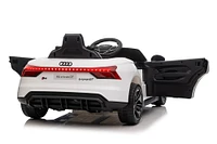 Voltz Toys - 6V Véhicule à cheval Audi e-tron GT sous licence