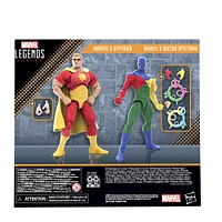 Hasbro Marvel Legends Marvel's Hyperion and Marvel's Doctor Spectrum, Squadron Supreme Collectible 6" Action Figures