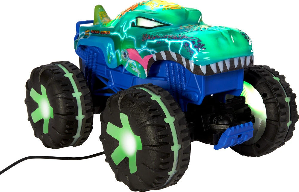 HotWheels Monster Trucks-Mega-Wrex-Véhicule télécommandé échelle 1/15