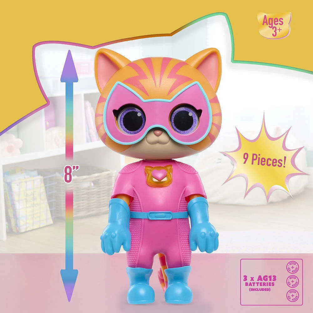 Disney Junior SuperKitties Cat-Tastic Transforming Ginny