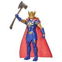 Marvel Studios' Thor: Love and Thunder Stormbreaker Strike Thor Toy, 12-Inch-Scale Electronic Action Figure - French Edition