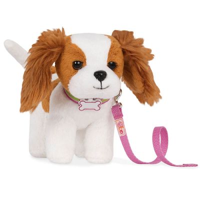 Our Generation, King Charles Spaniel Pup, Pet Dog Plush with Posable Legs