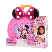 Disney Junior Minnie Mouse Get Glam Magic Vanity with Lights and Sounds