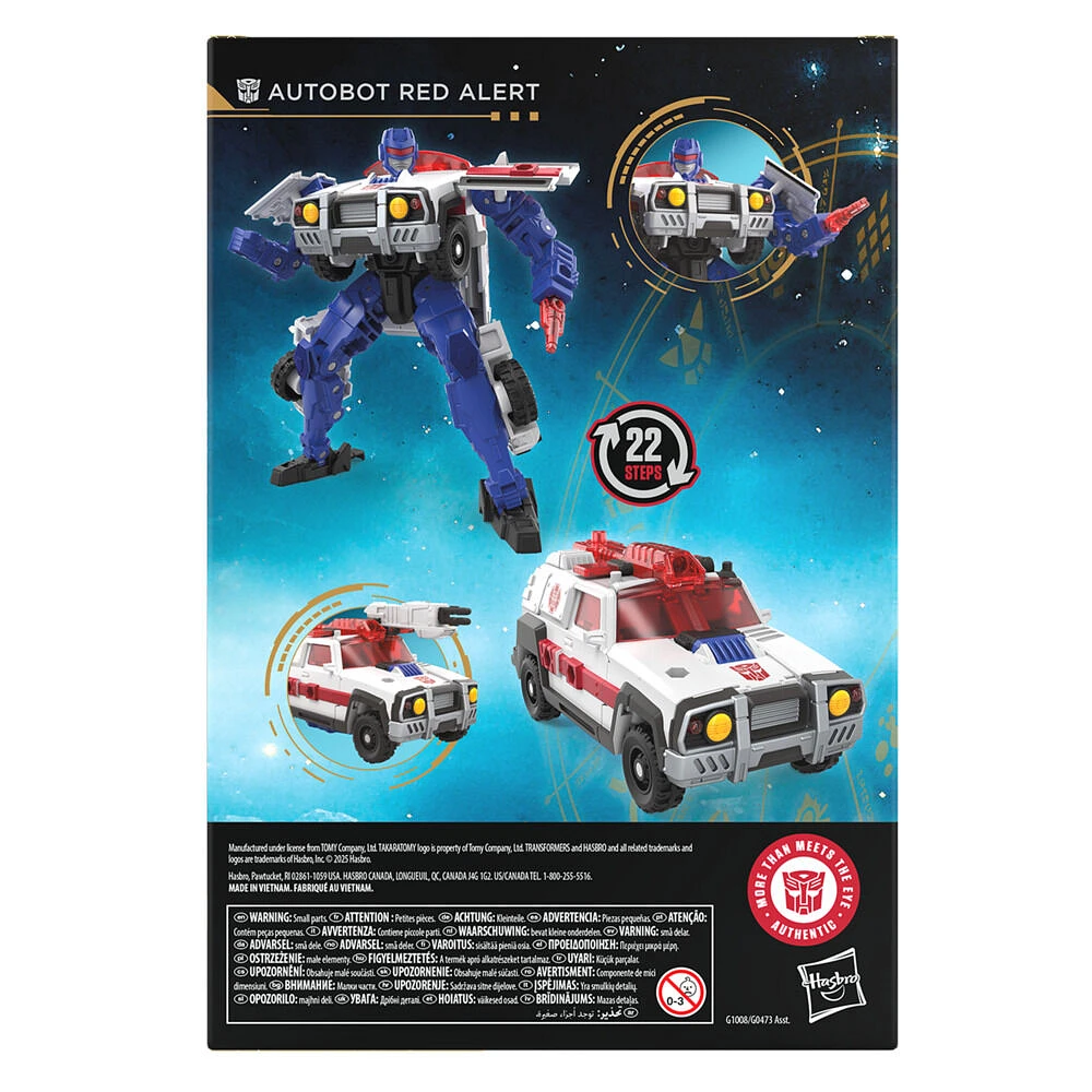 Transformers Age of the Primes Voyager Class Autobot Red Alert Action Figure