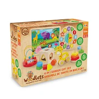 Woodlets 6-in-1 Wooden Gift Set - Notre exclusivité