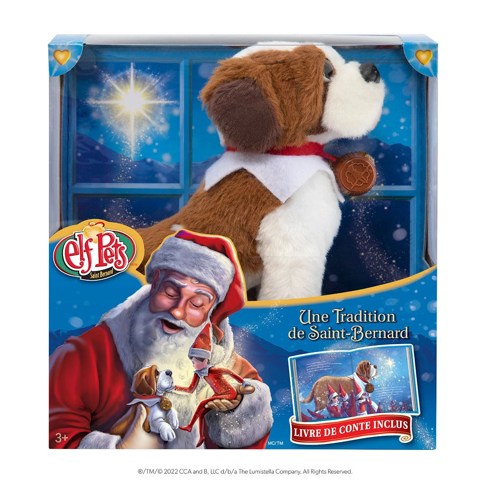 Elf Pets St Bernard French Edition