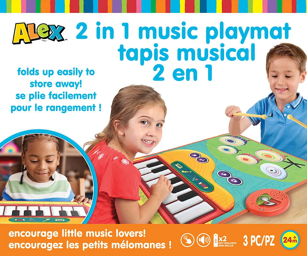 ALEX - Tapis De Musique 2 En 1