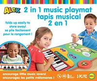 ALEX - 2 In 1 Music Play Mat