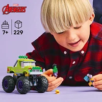 LEGO  Marvel The Hulk Truck vs. Thanos - Monster Truck Building Toy for Kids 7+ - 76312