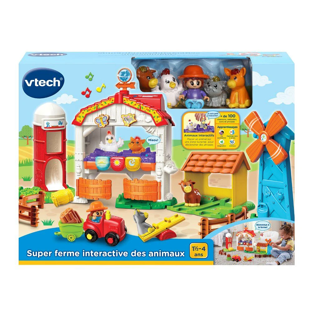 VTech Super ferme interactive des animaux - Exclusive de TRU