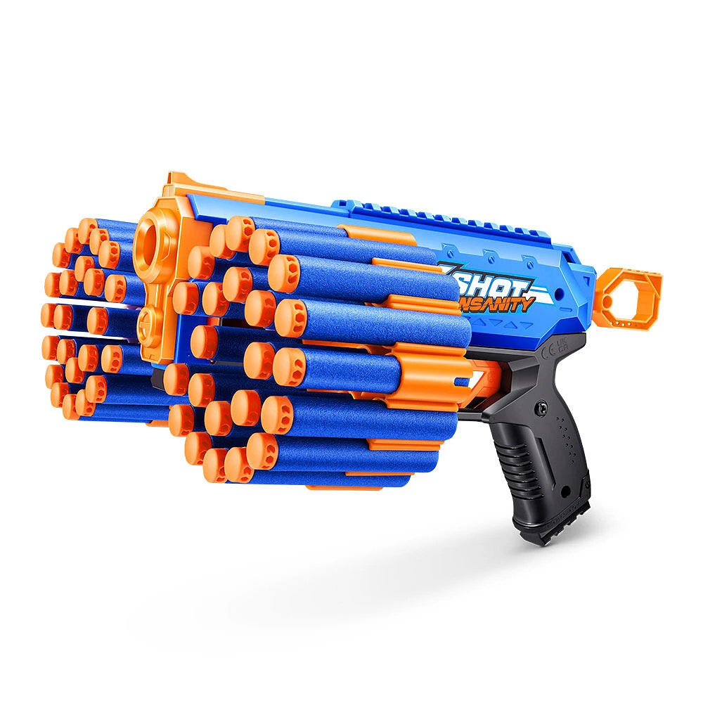 X-Shot Insanity Manic Blaster (24 Darts) by ZURU