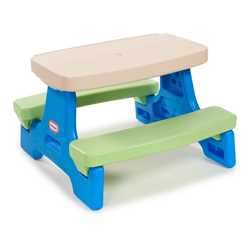 Little Tikes Easy Store Picnic Table with Umbrella