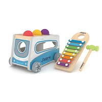 J'Adore Minibus Hammer Balls + Xylophone