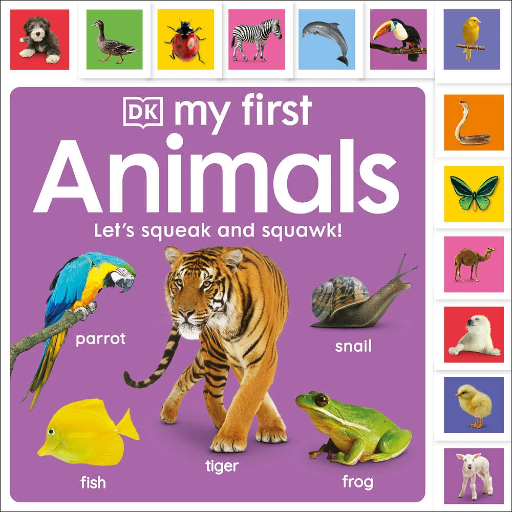 My First Animals: Let's Squeak and Squawk! - Édition anglaise