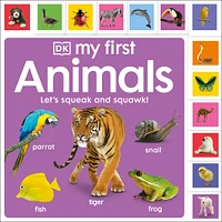 My First Animals: Let's Squeak and Squawk! - Édition anglaise